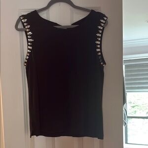 Generation Love Black and White Cut Out Tank Top